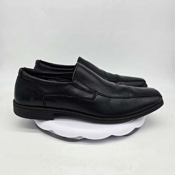 Enzo Feldini Dress Shoes Men’s 12 M Black Leather Shoes Slip On Loafer Dress main image 7